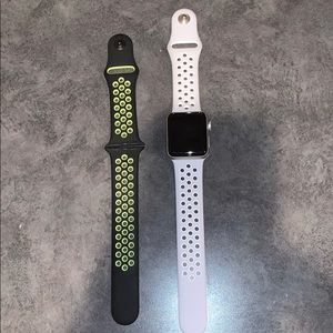 APPLE WATCH NIKE+ 38MM SIL PLATWHT